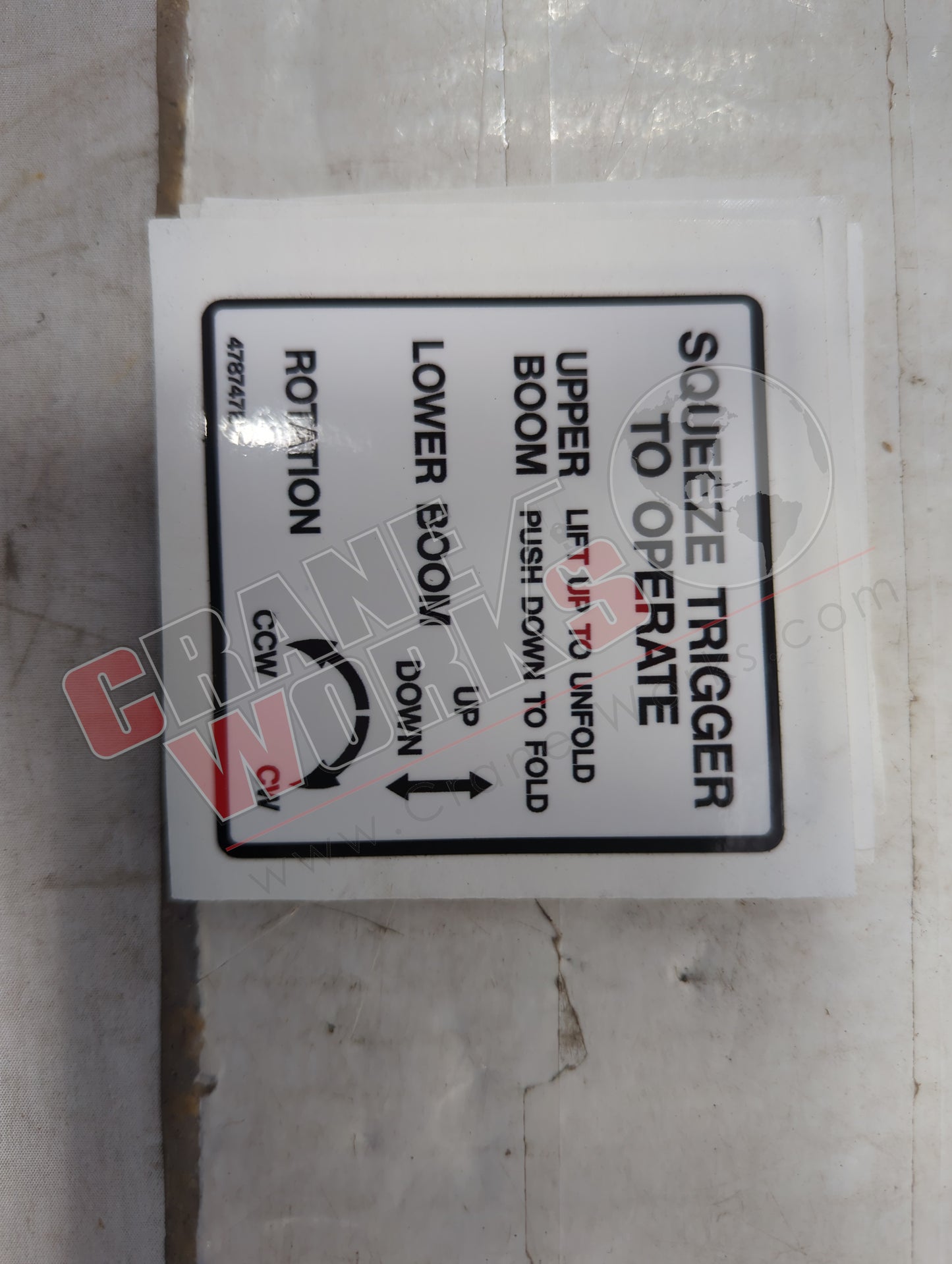 478747TU | New Decal Single Stick Functions