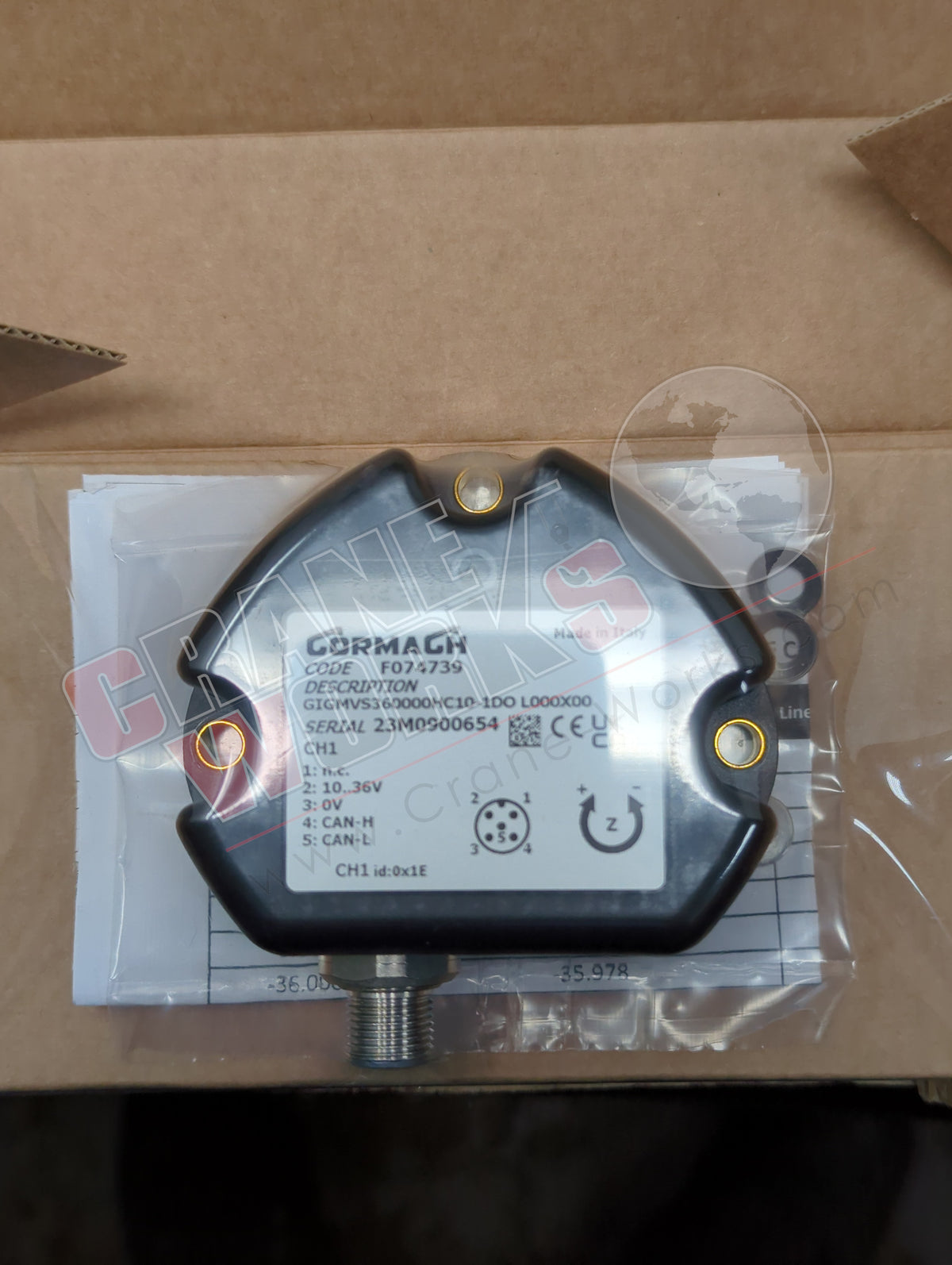 Crane Angle Sensor 09190407 | New Main Boom Angle Sensor – CraneWorks