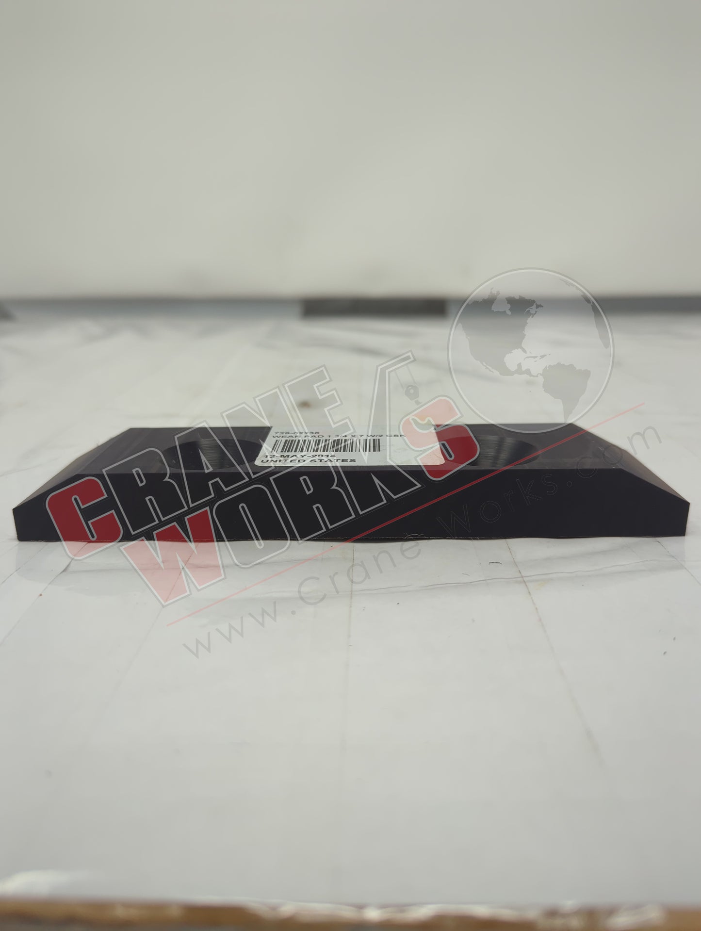 729-02236 | New Wear Pad 1 3/4 X W/2 Csk