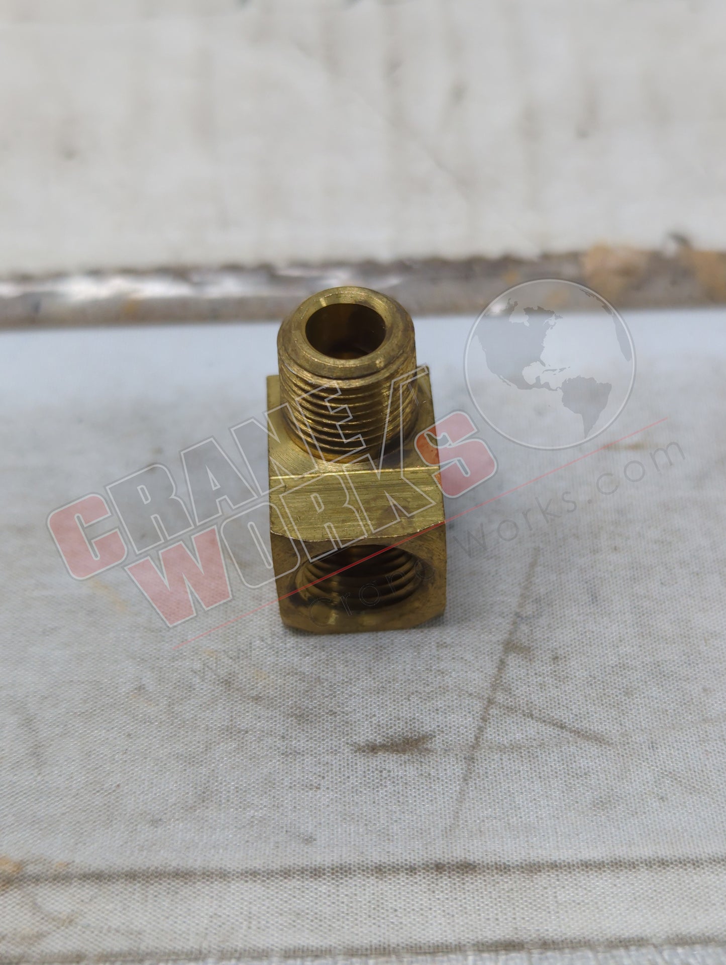 11101 | New Elbow 90Deg Street Brass Pipe 1/8"