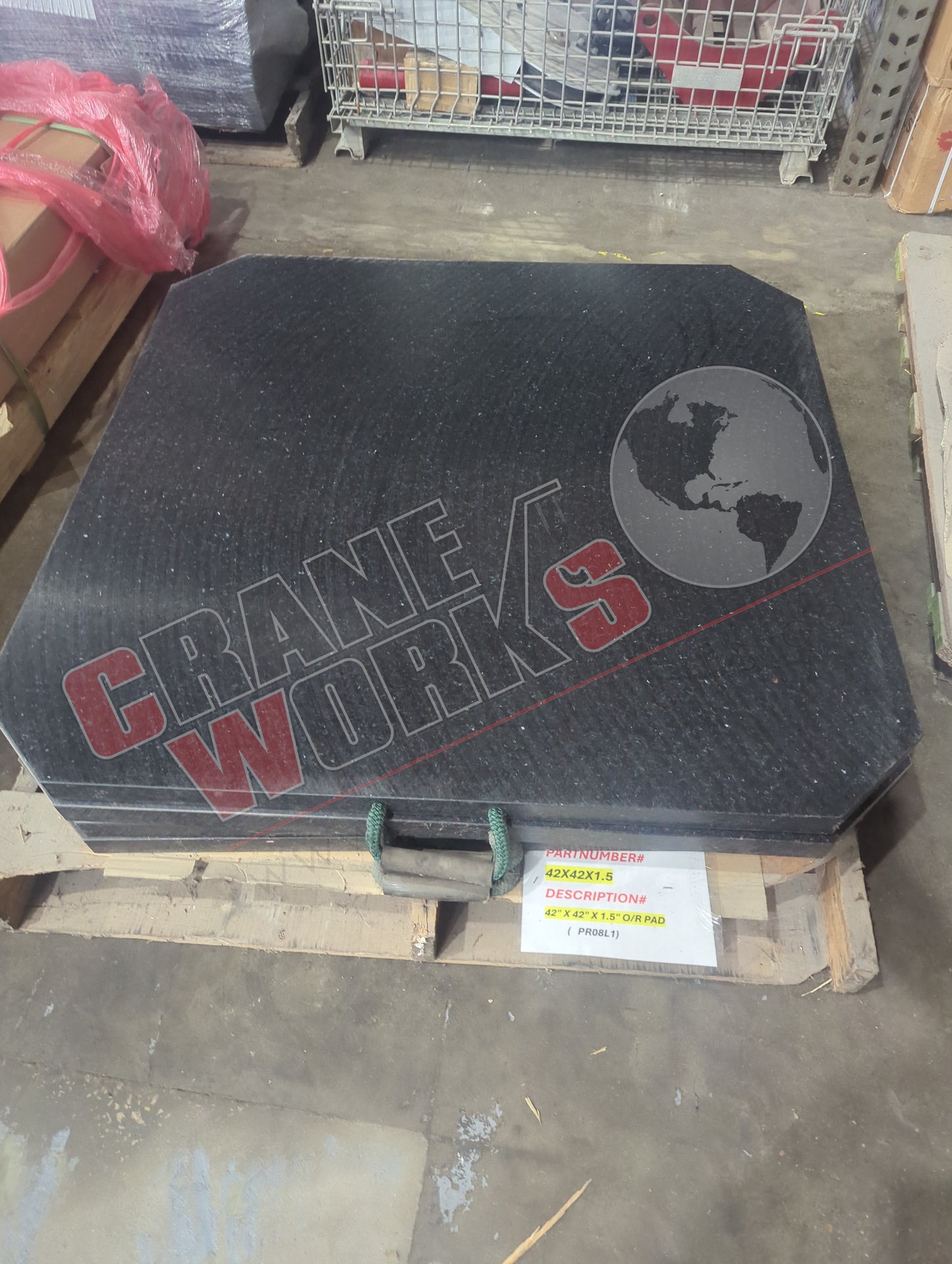 42X42X1.5 | New 42" X 42" X 1.5" O/R Pad