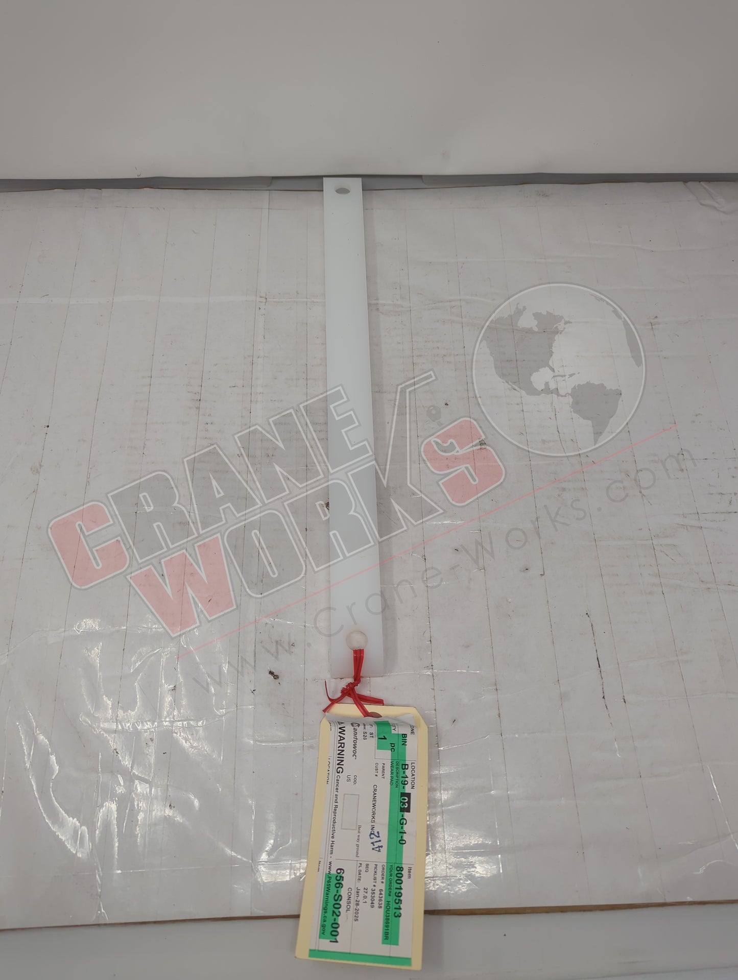 80019513 | New Wear Pad