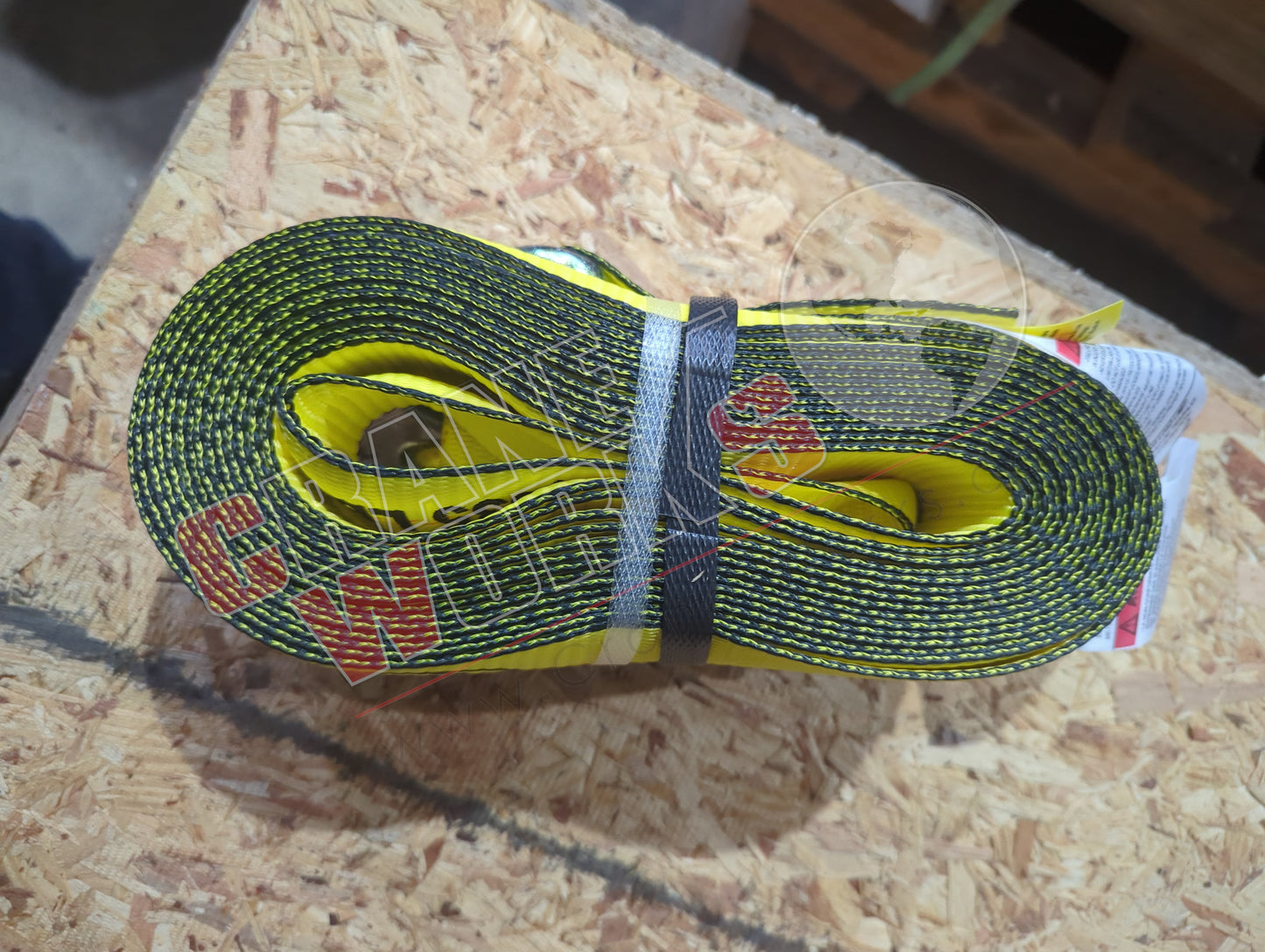 5822-27 | New 2" X 27' Ratchet & Strap W/Flat