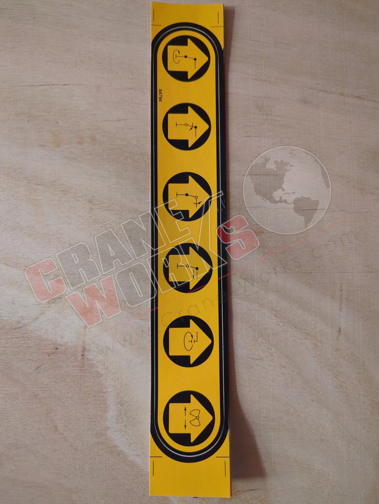 64794 | New Operating Label (28562)