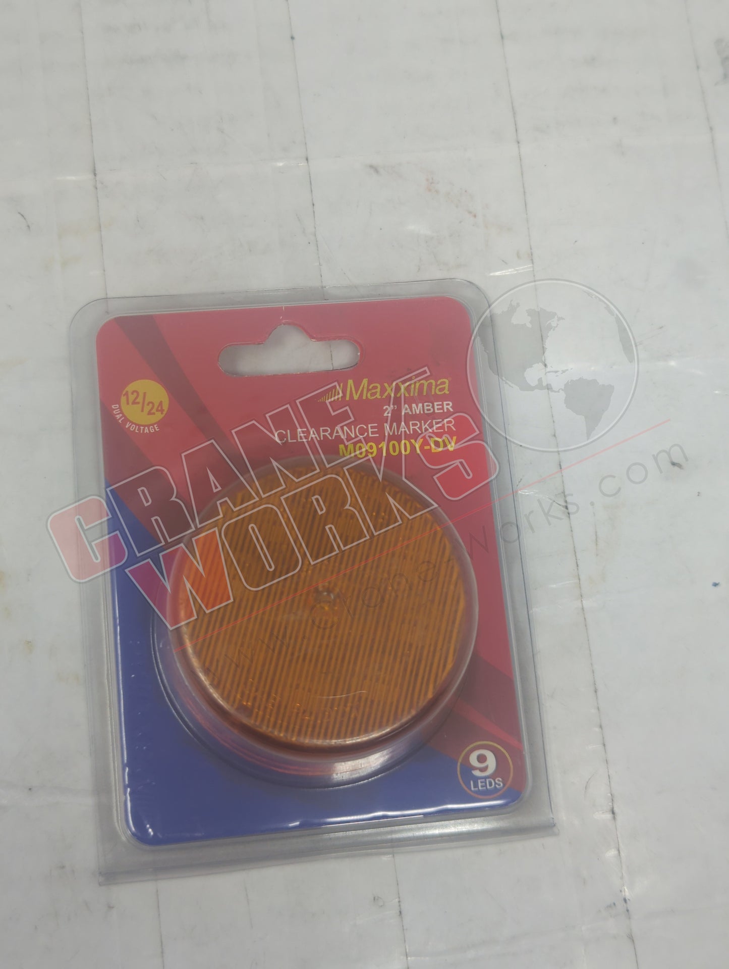M09100Y | New 2 Rnd Led Marker Light Amb