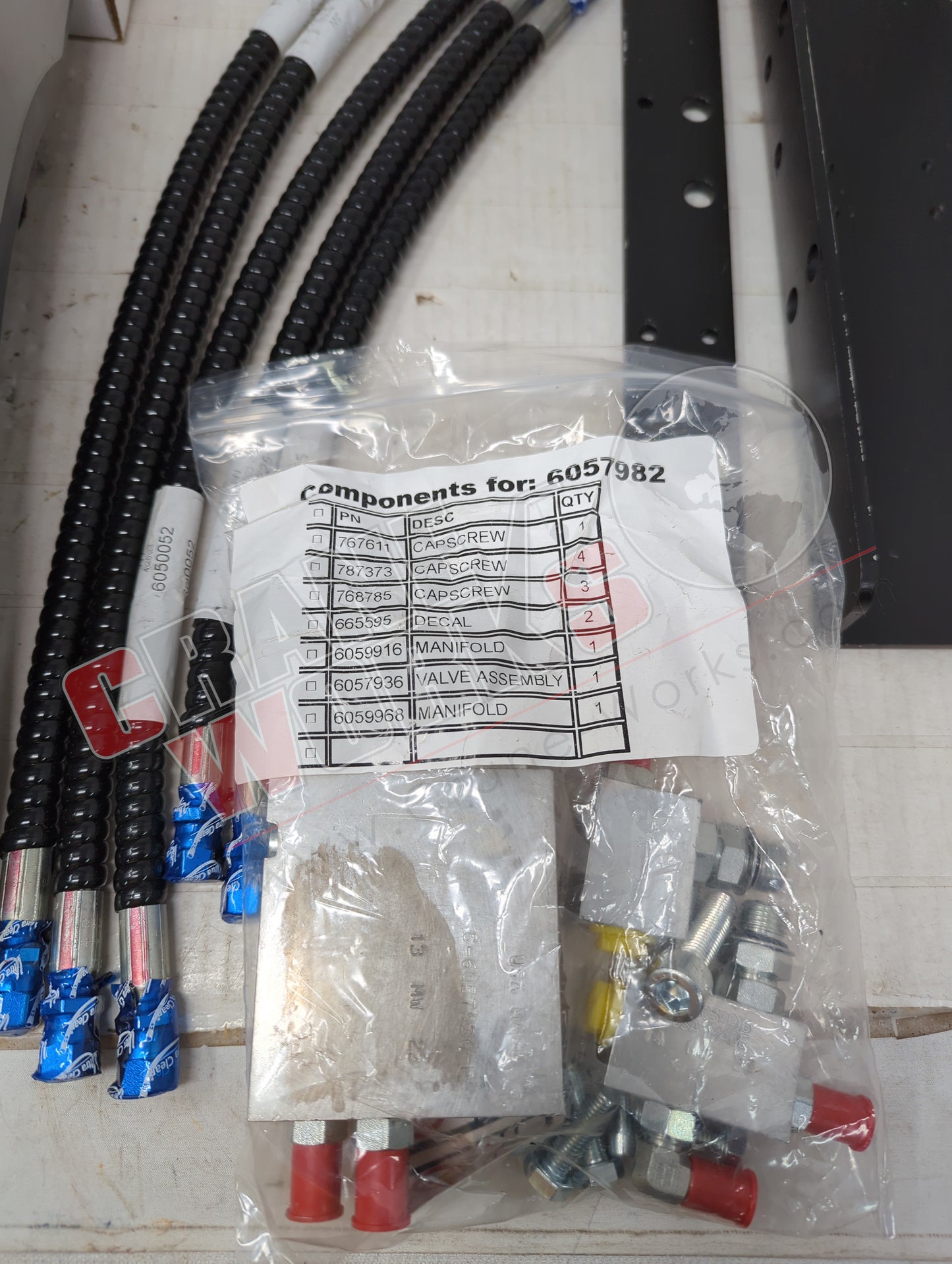 6057982 | New Sequence Control Valve- Fork Positioner Class Ii