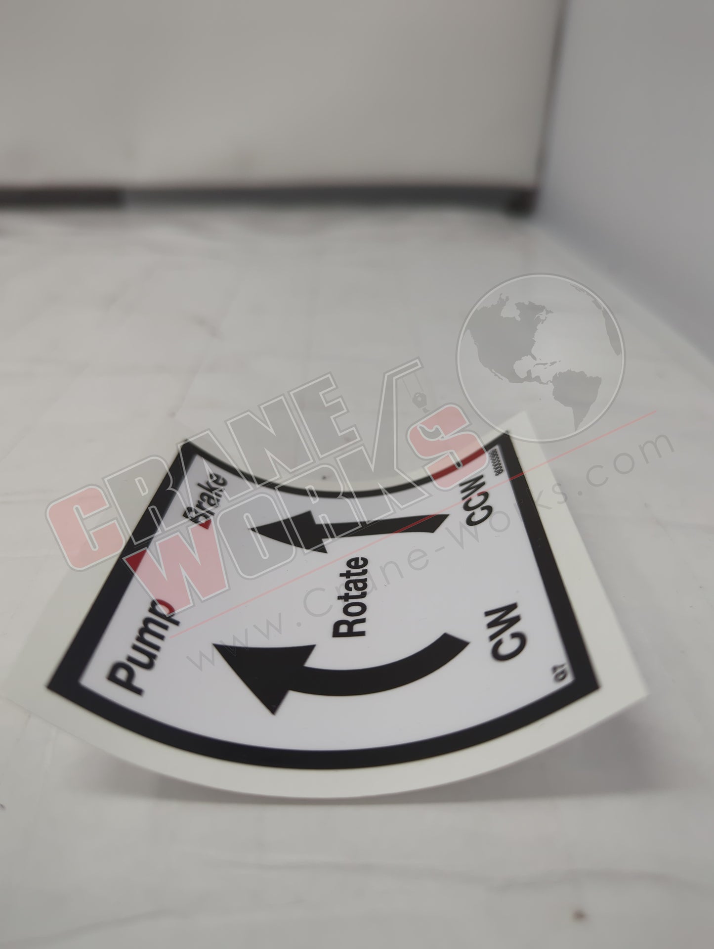 80003389 | New Decal - Pump Brake