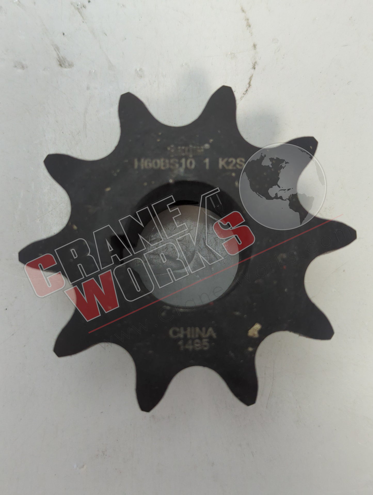 17DA | New 60B10 X 1" Sprocket W/ Key