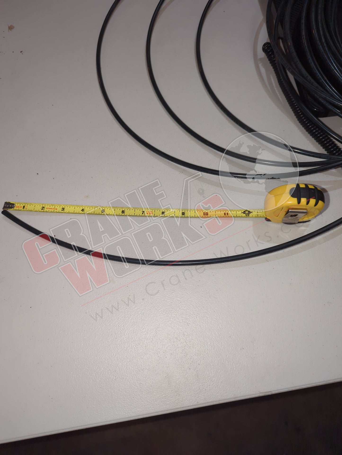 04A-BLK | New 1/4in Black Nylon Tubing