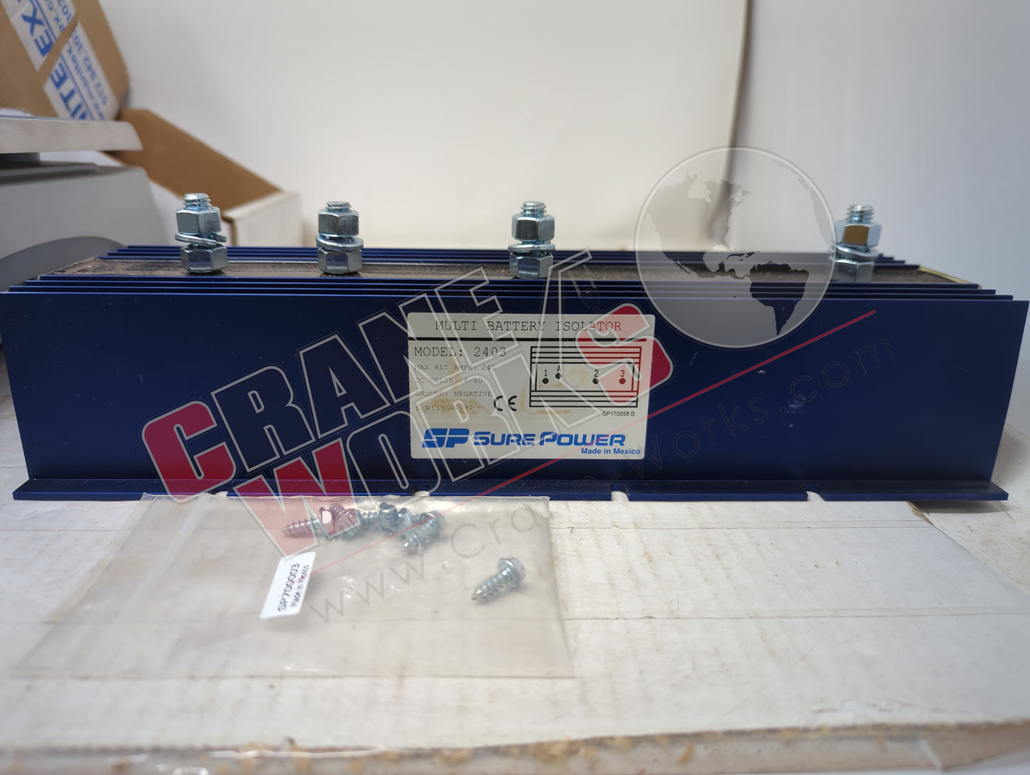 Picture of 2403, a  New Multi-Battery Isolator 240 Amp, angle 2.