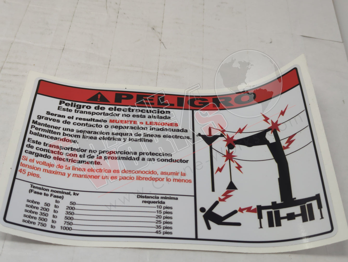 Picture of CVR00286, a  New Conveyor / Pedestal Decal Kit, angle 2.