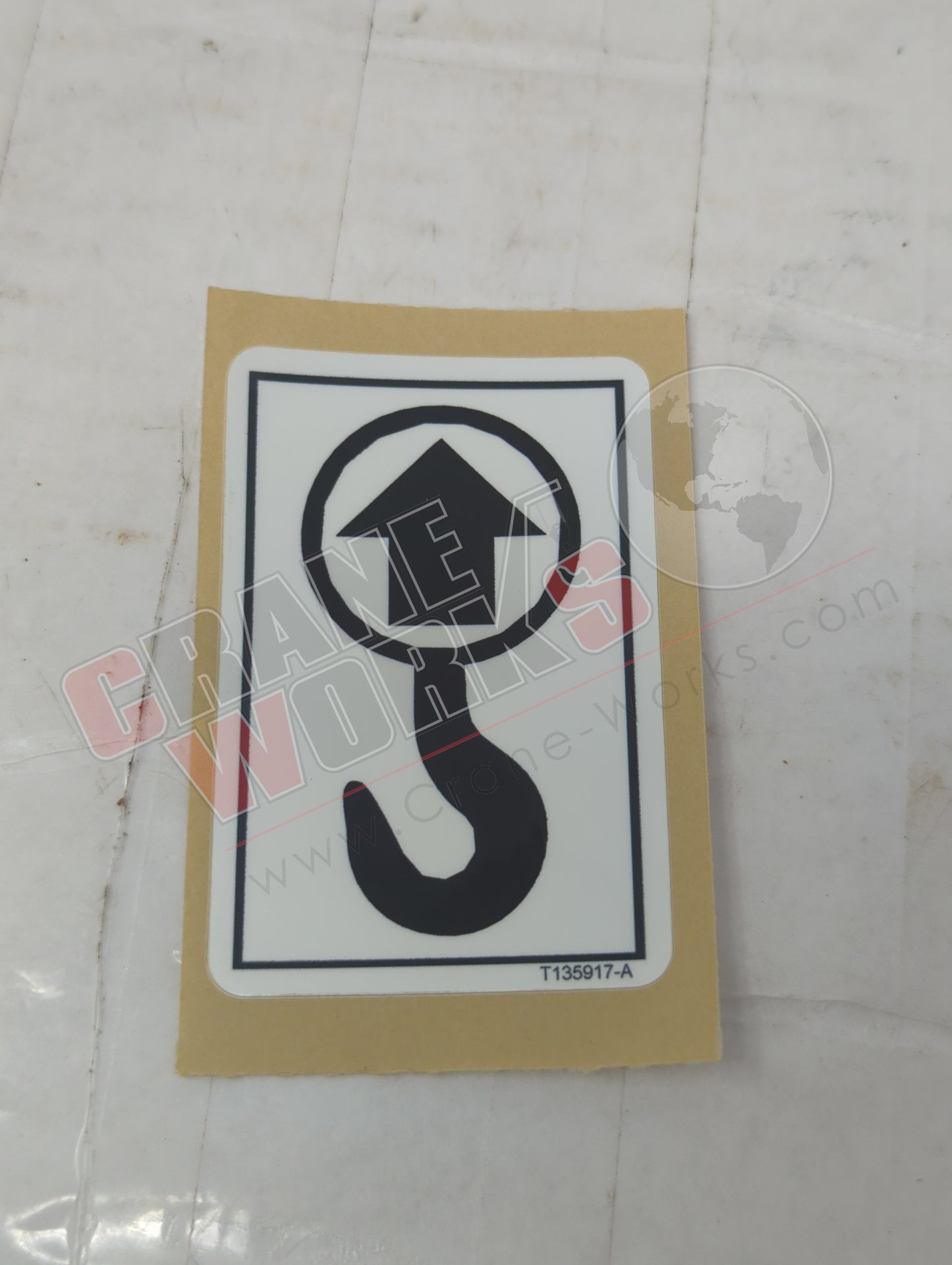 T135917 | New Decal, Lift Point Indicator