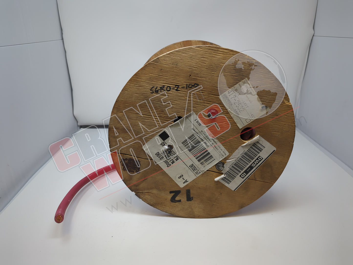 SGR0-2-100 | New Battery Cable, 1/0-Red