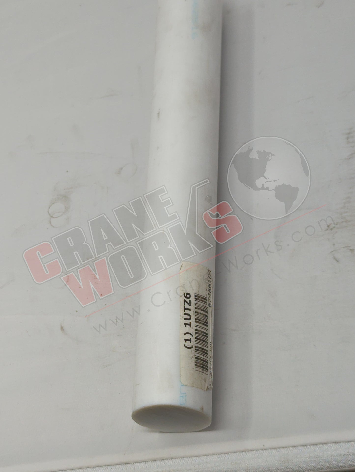 1UTZ6 | New 1-3/4 Dia White  Rod