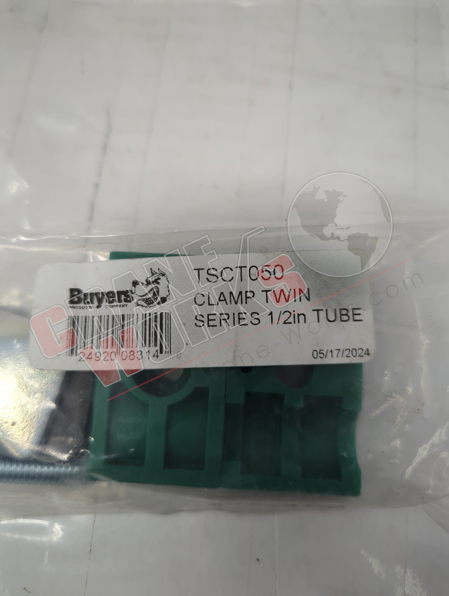 TSCT050 | New 1/2" Twin Clamp Set