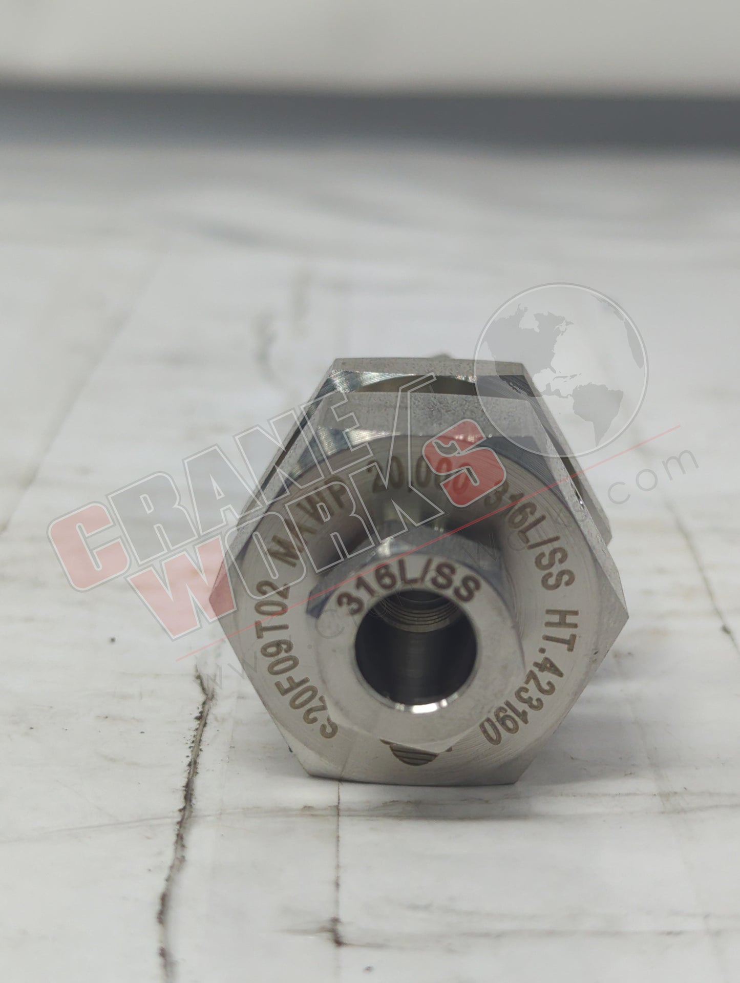 HC-MF6BH | New Bulkhead 3/8" Mp Coupler