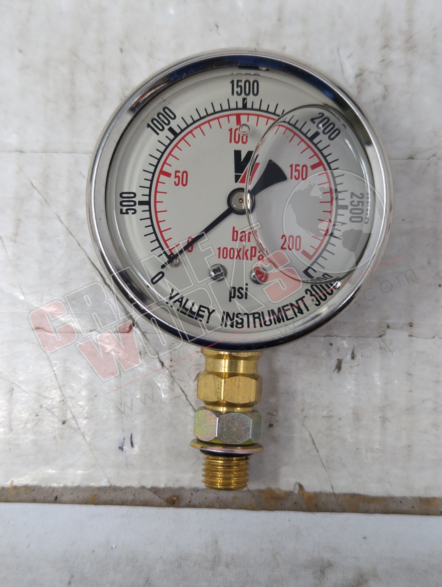 3012525 | New Gauge 3000Psi 4 Sae