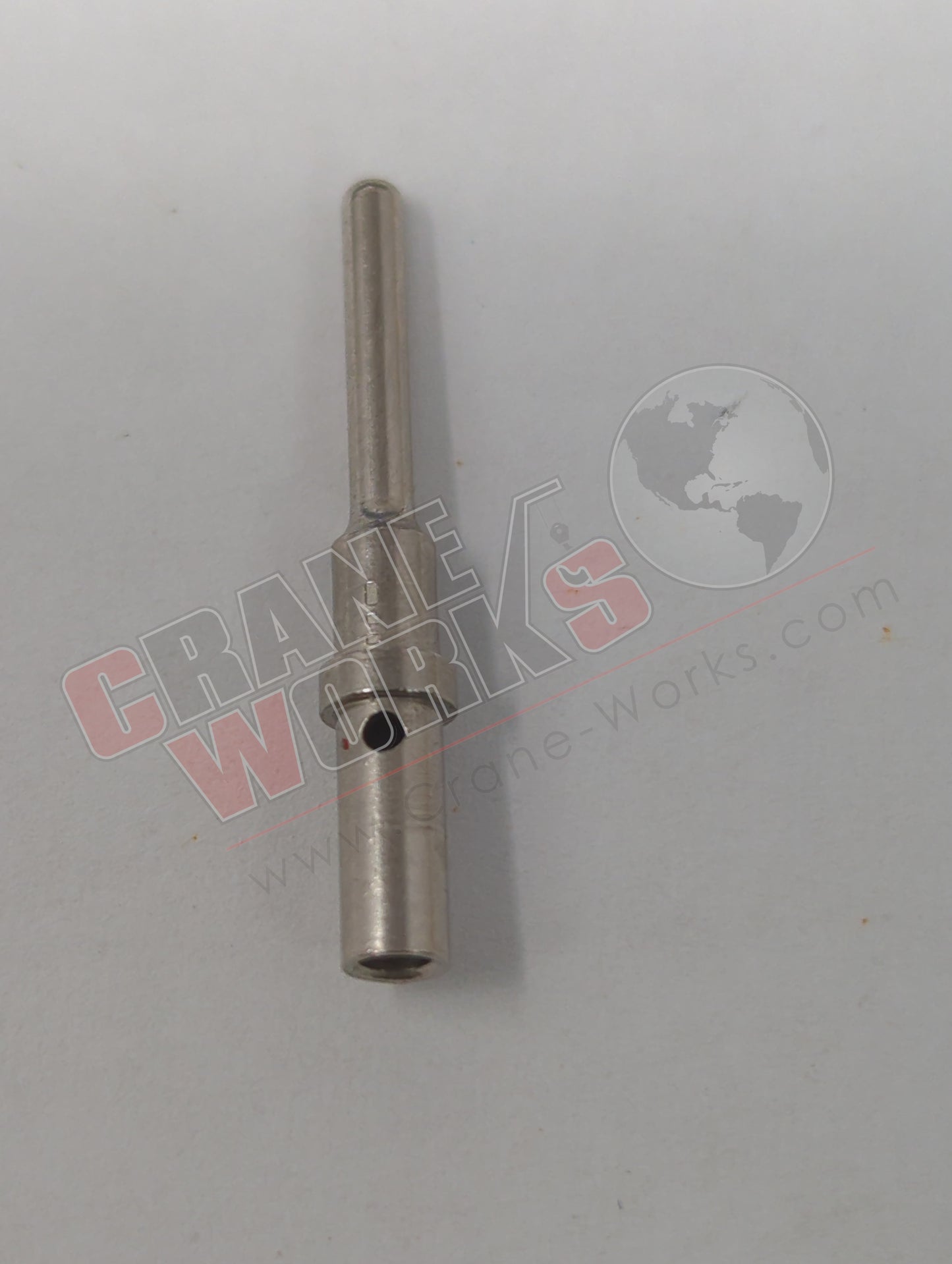 Picture of 46020216141, a  New Dt Solid Pin Terminal, 18-16 Wire Ga (27825), angle 2.