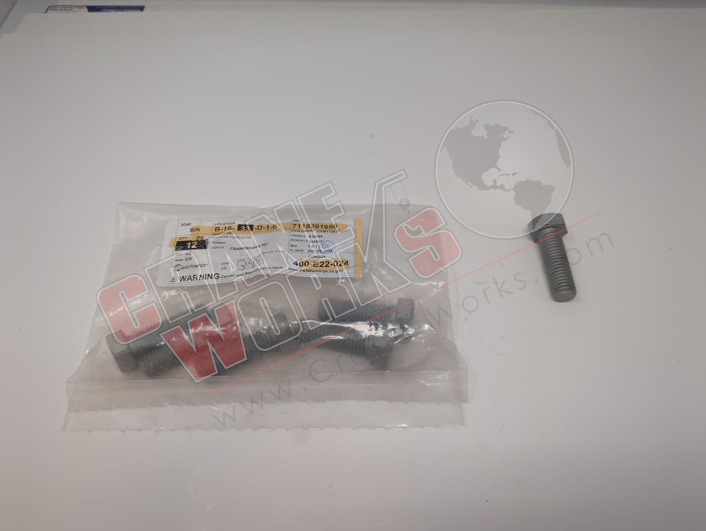 7118201650 | New Hhcs 5/8-11Uncx2 G8