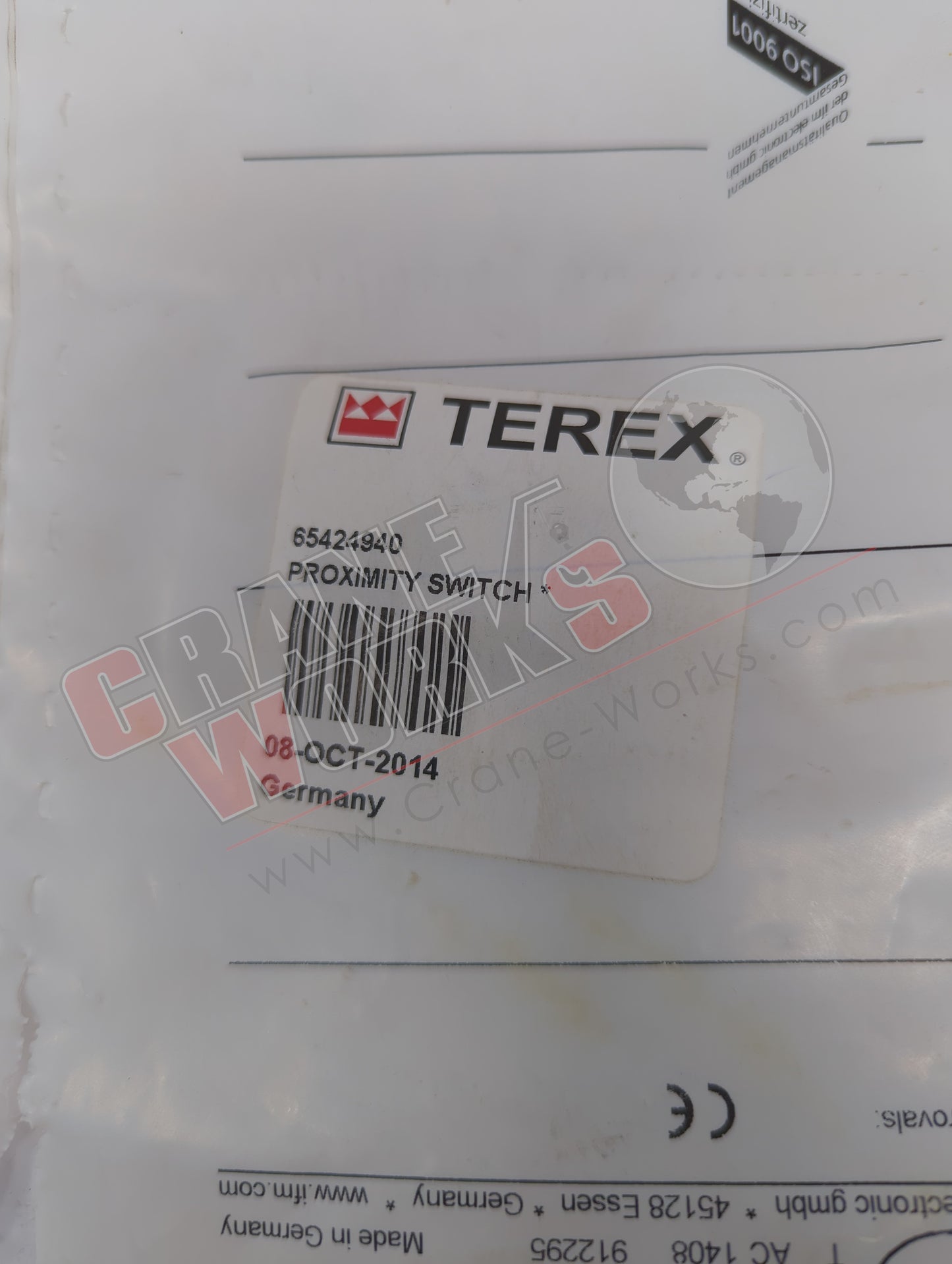 65424940 | New Shock Proximity Sensor