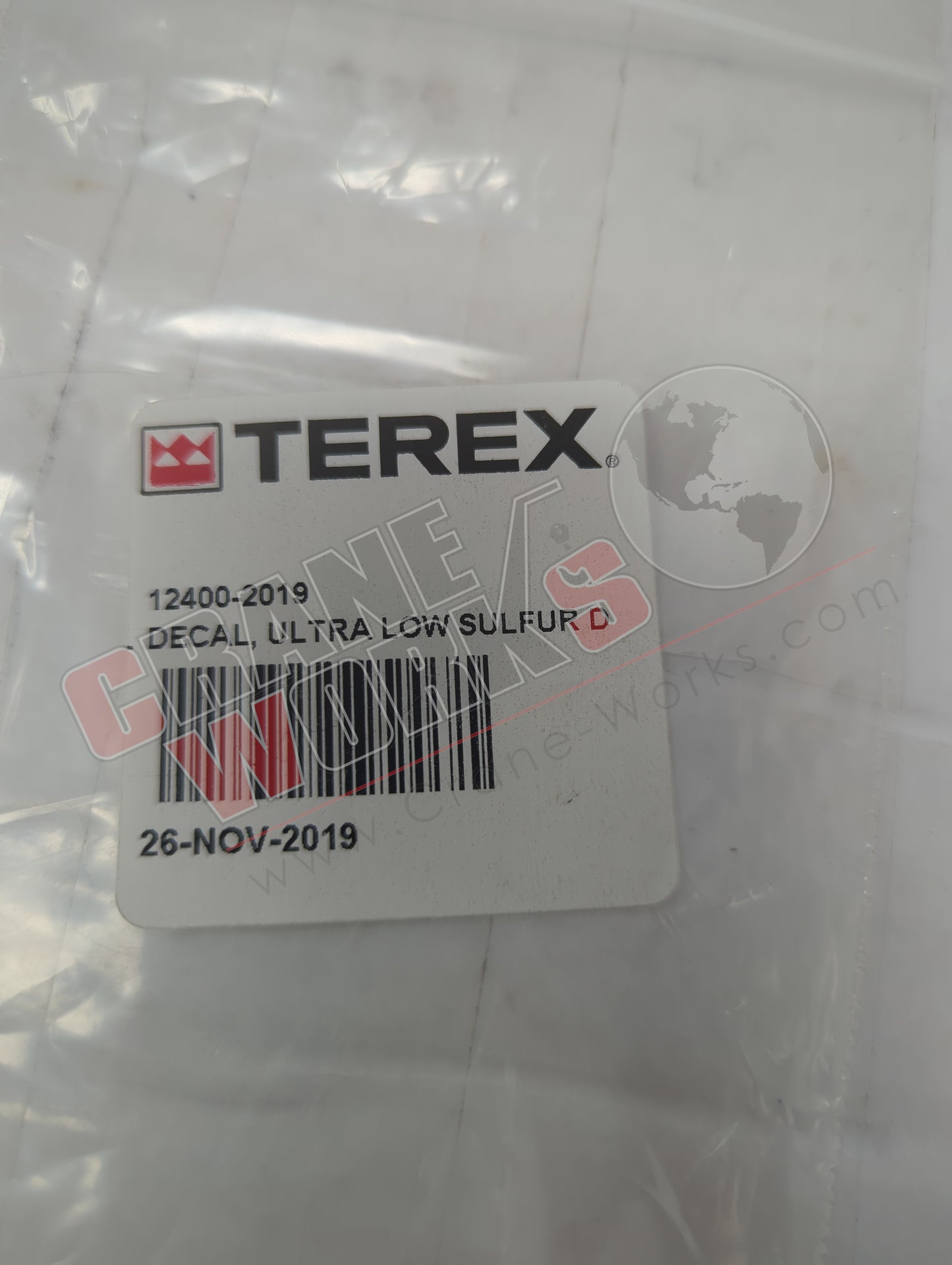 12400-2019 | New Decal, Ultra Low Sulfur Diesel