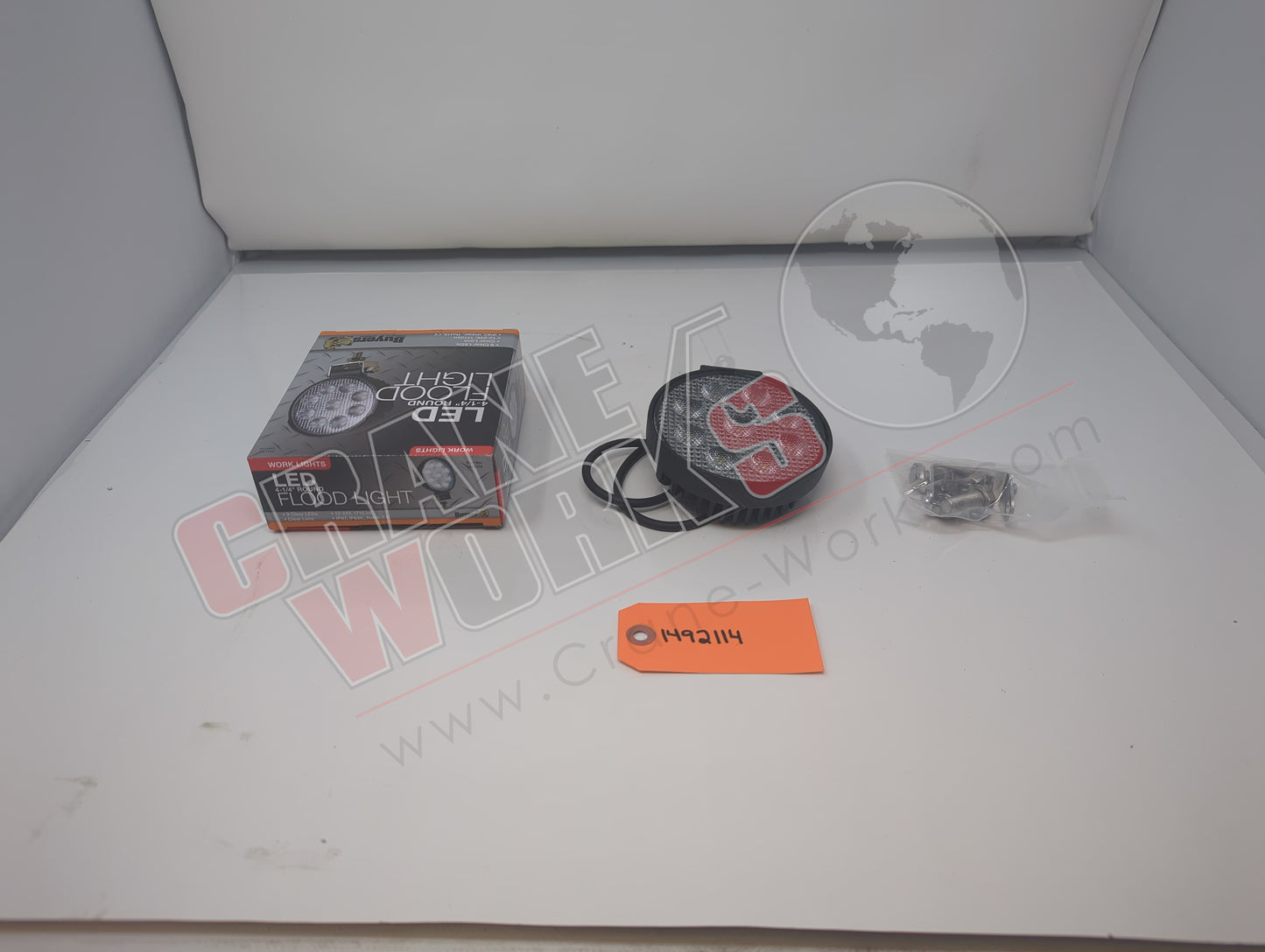 1492114 | New Led Work Light, Round 4.25"