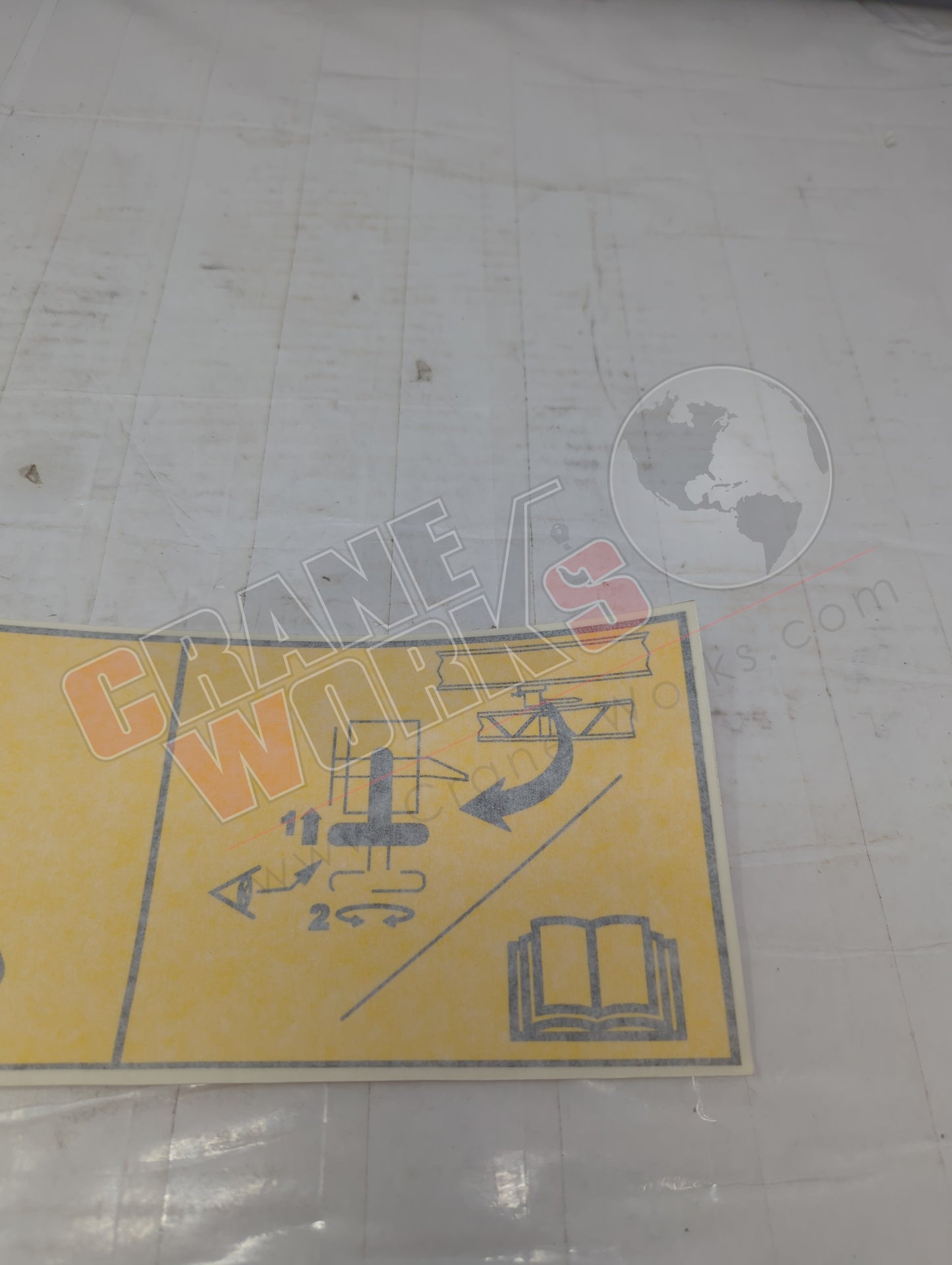 T108935 | New Decal, Jib Pin - Int'L