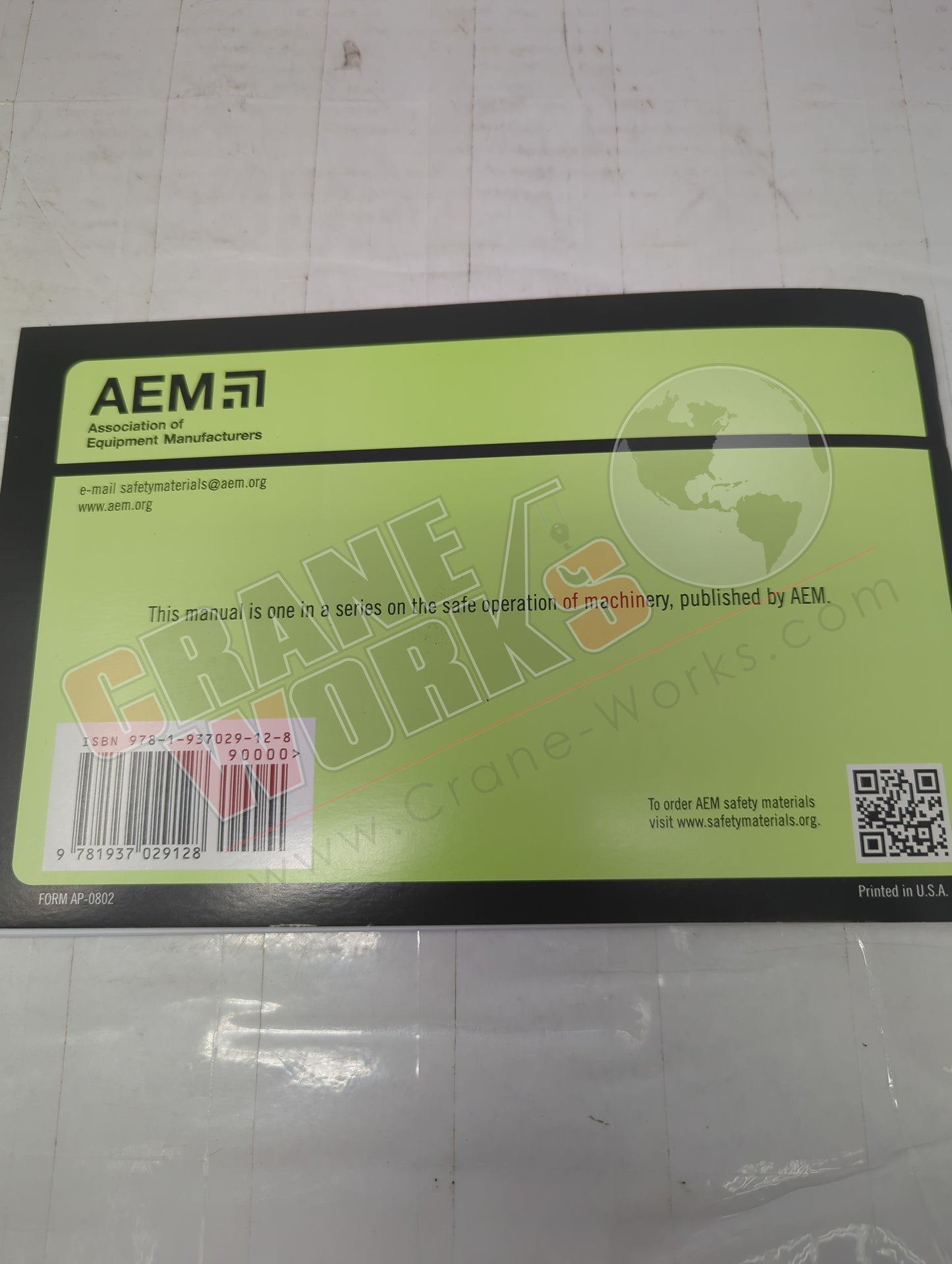 AP-0802 | New Aem Manual, Aerial Work Platform