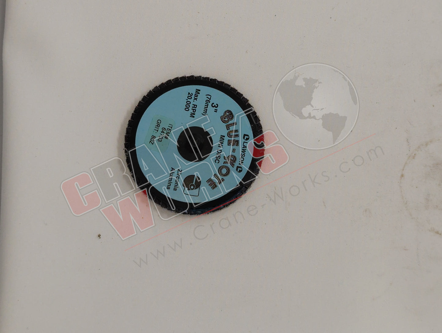 64703 | New 3" Mini Flap Disc 80Grit