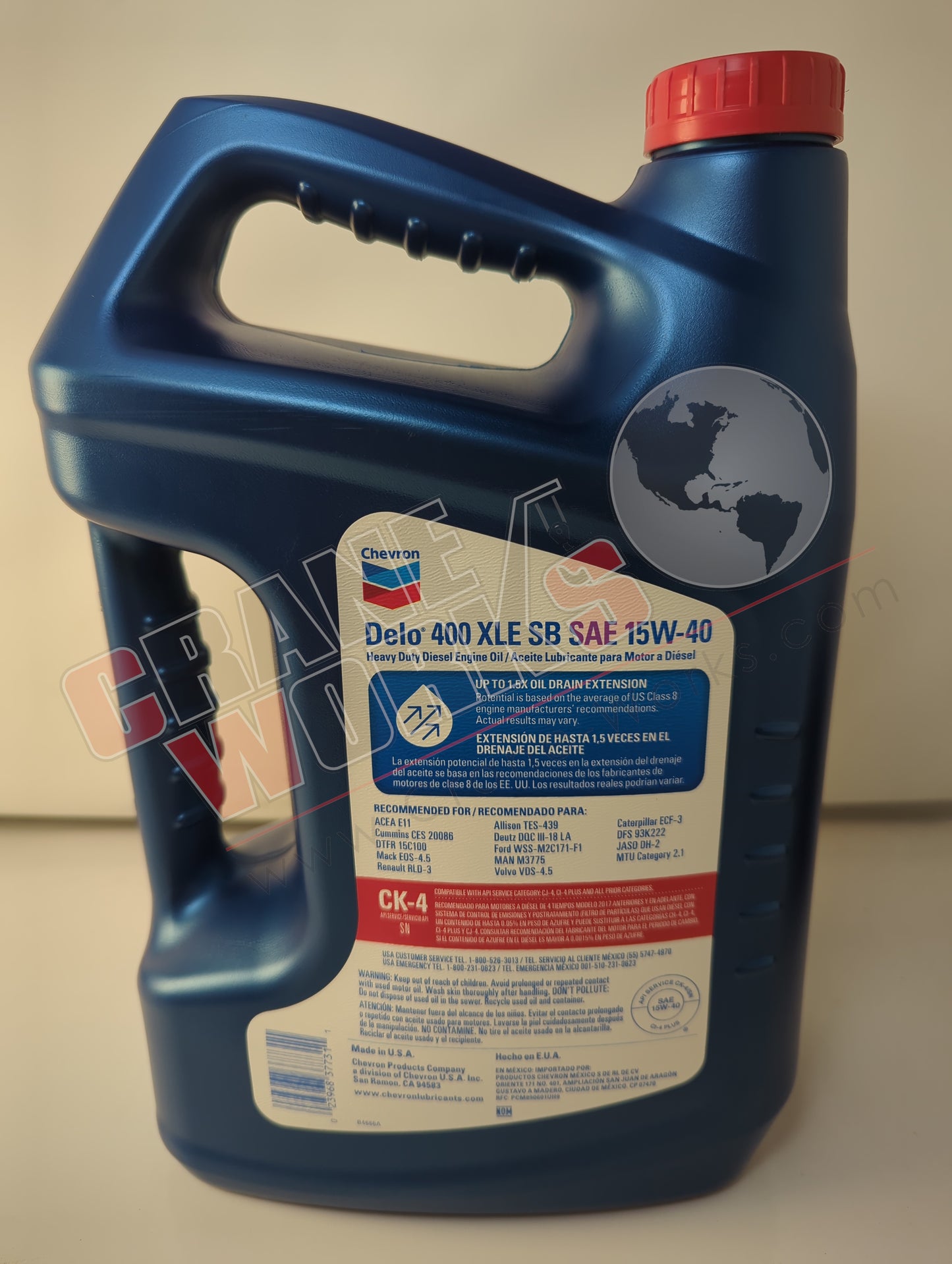 222290-388 | New 15W40 Delo400 Galon