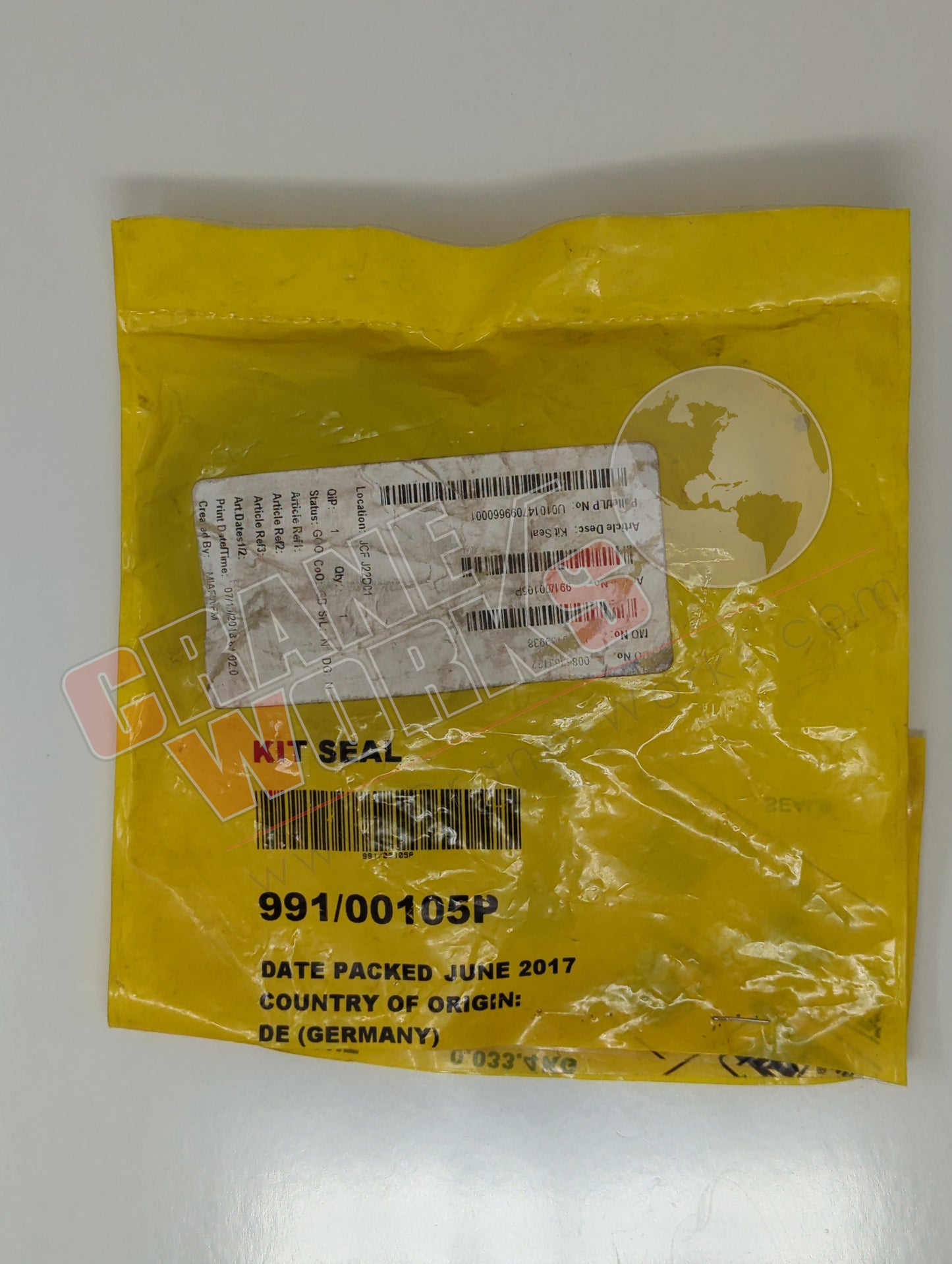 991/00105P | New Kit Seal