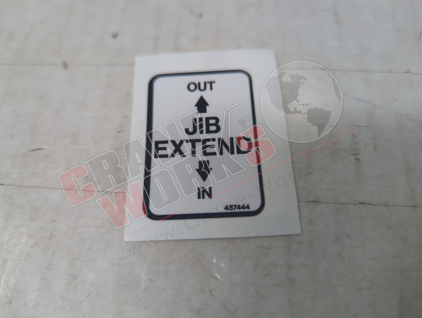 457444TU | New Decal Ucv Jib Extension