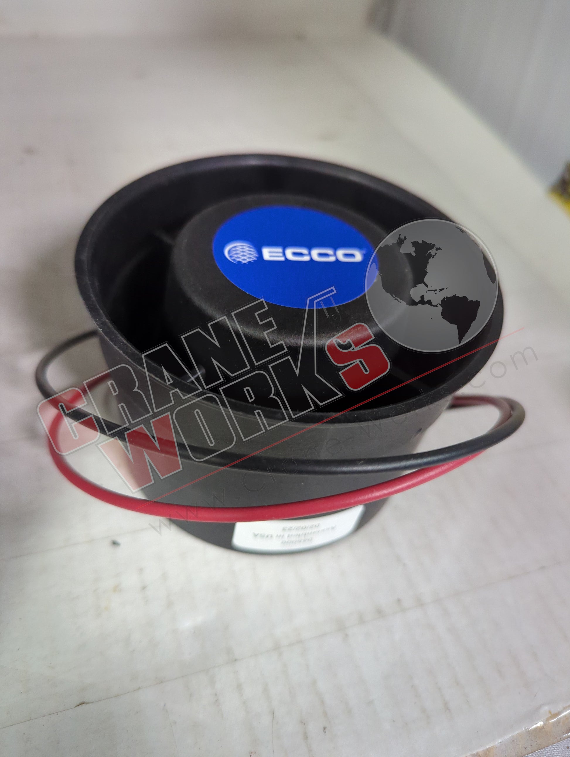 Picture of 3WRR9, a  New Ecco Back Up Alarm: 12 To 36V Dc, angle 2.