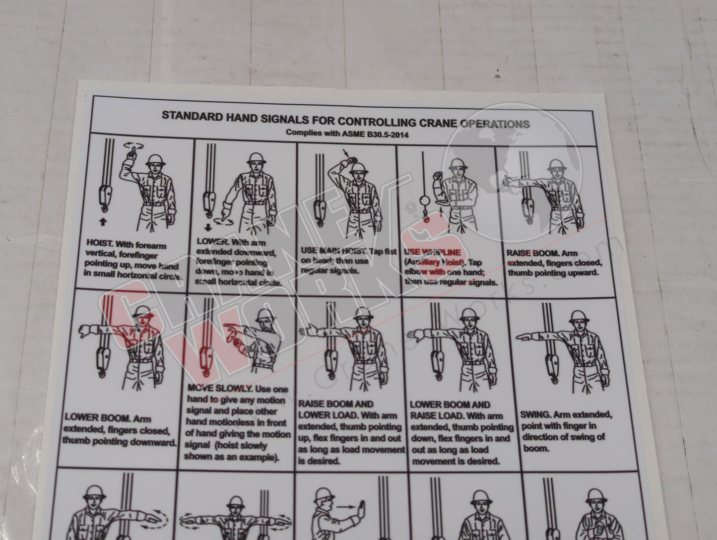 80103385 | New Decal - Hand Signal