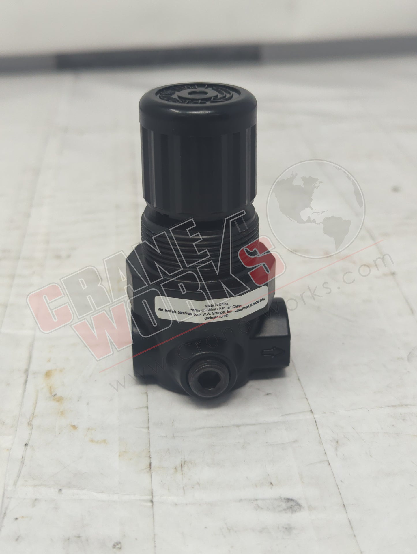 4ZM07 | New Air Regulator,1/8X1/8X1/8,300Psi Max