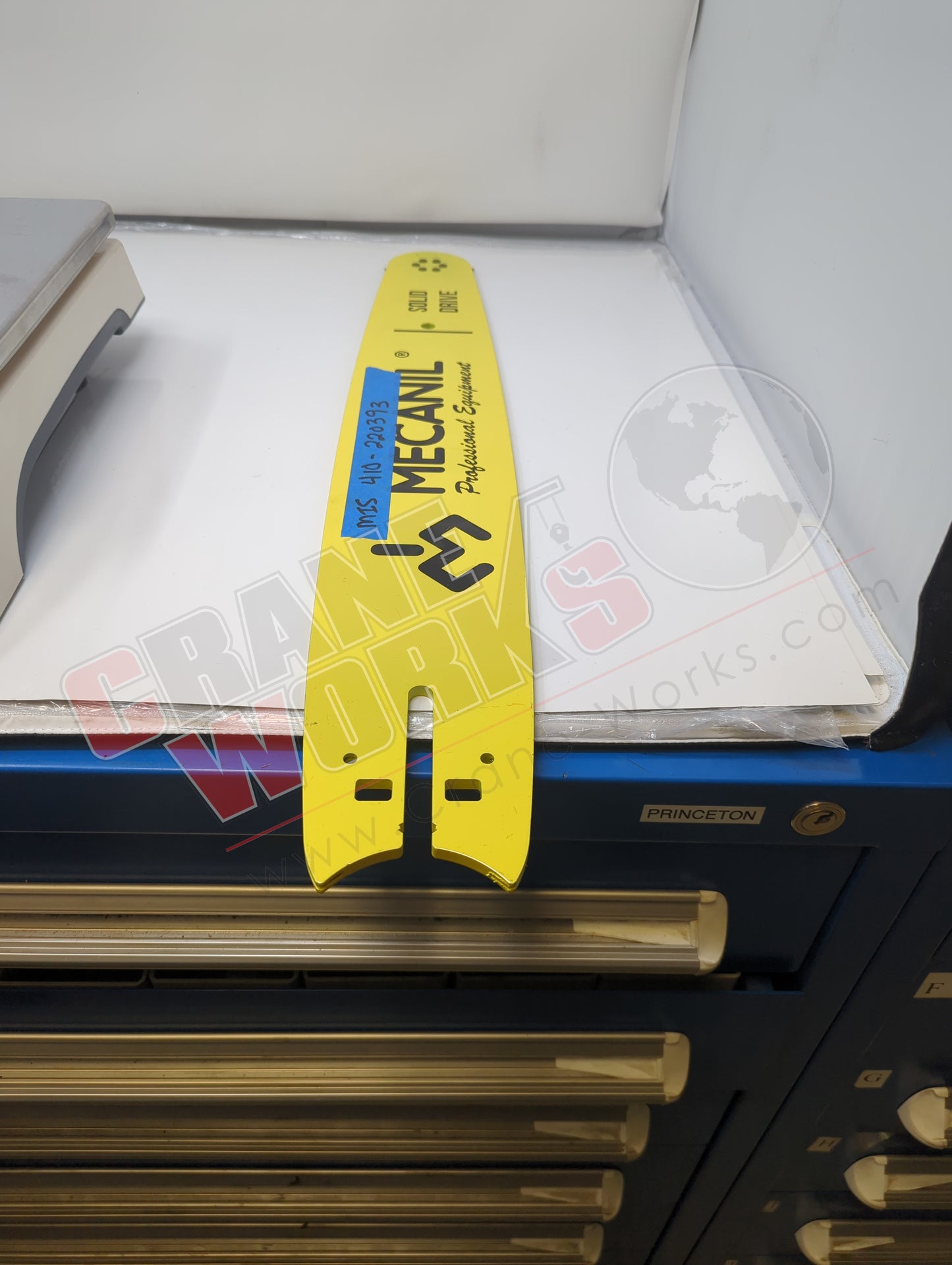 410-220393 | New 22" Saw Bar, Mecanil