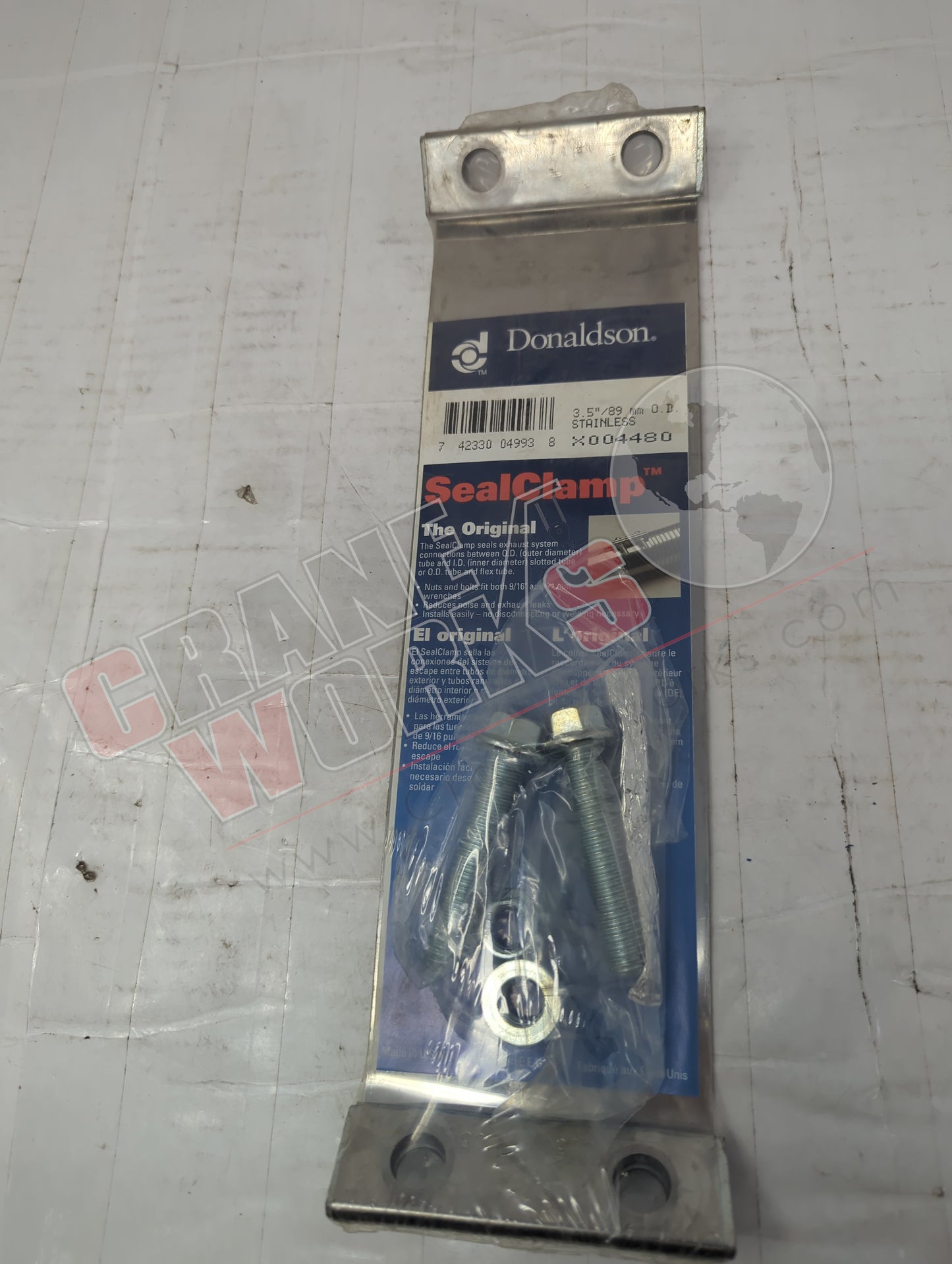 FBC350 | New 3-1/2" Exhaust Band Clamp