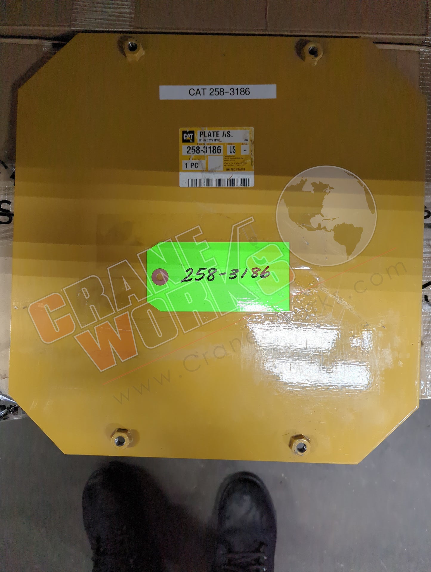 258-3186 | New Plate As