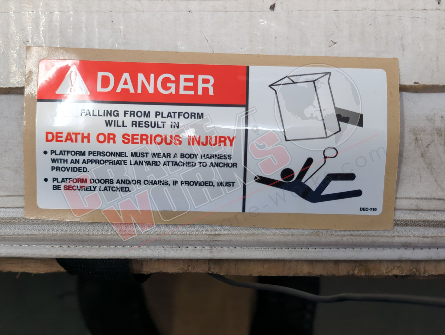 DEC-110 | New Danger Falling From Platform