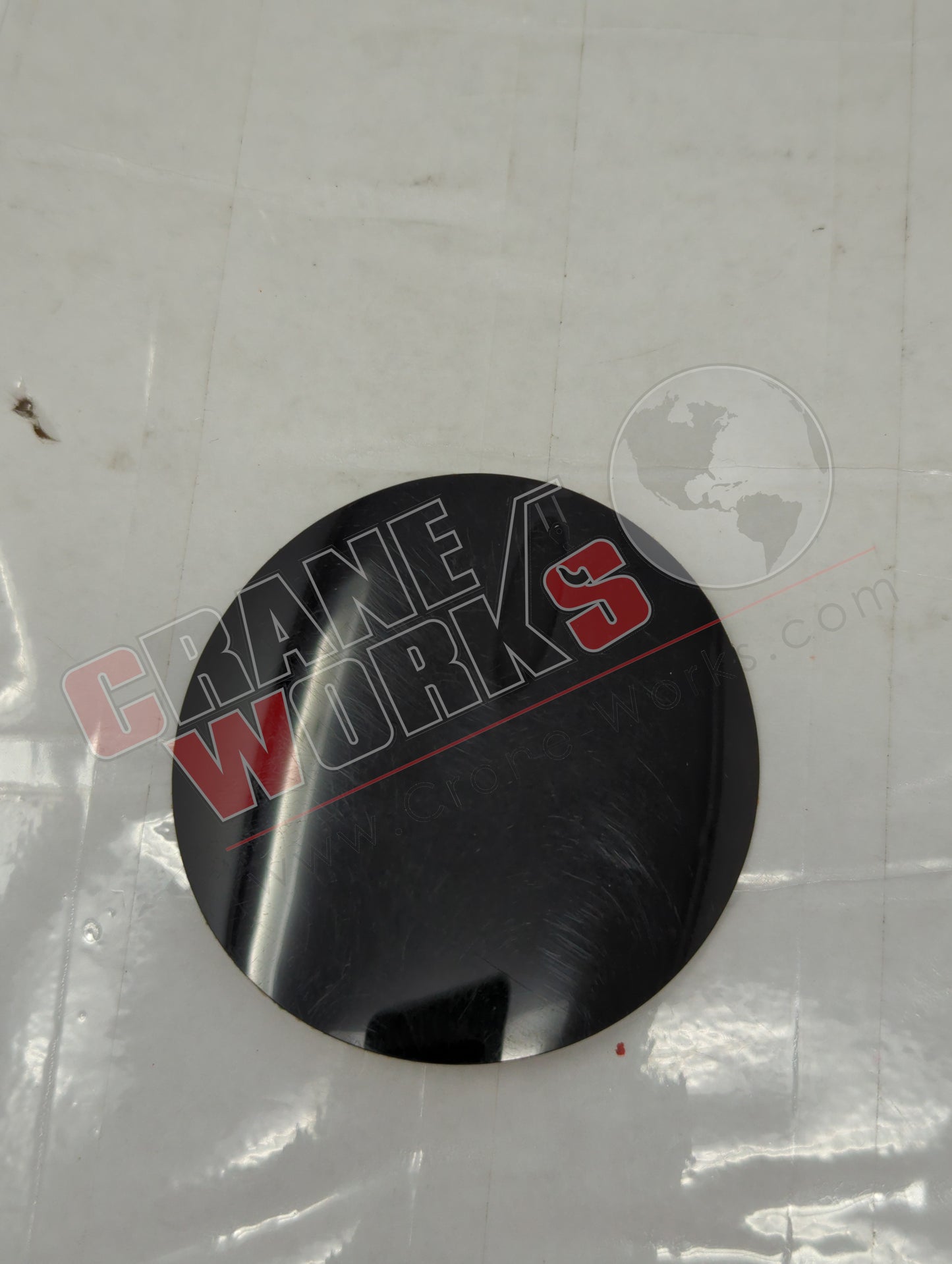 EB3269 | New Black Round Decal