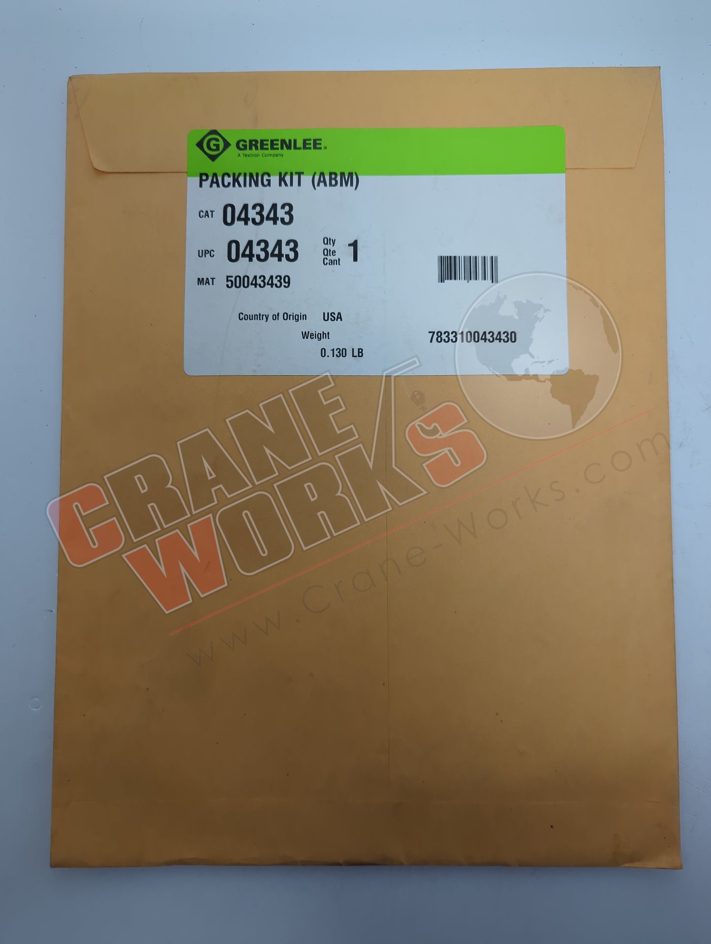 50043439 | New Packing Kit (Abm)