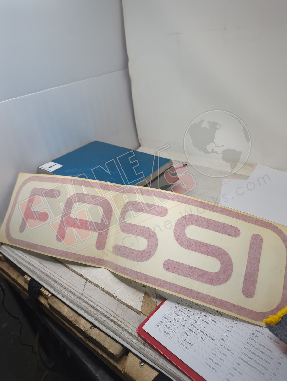 Fassi Lakki FASSI LARGE | New Decal – CraneWorks