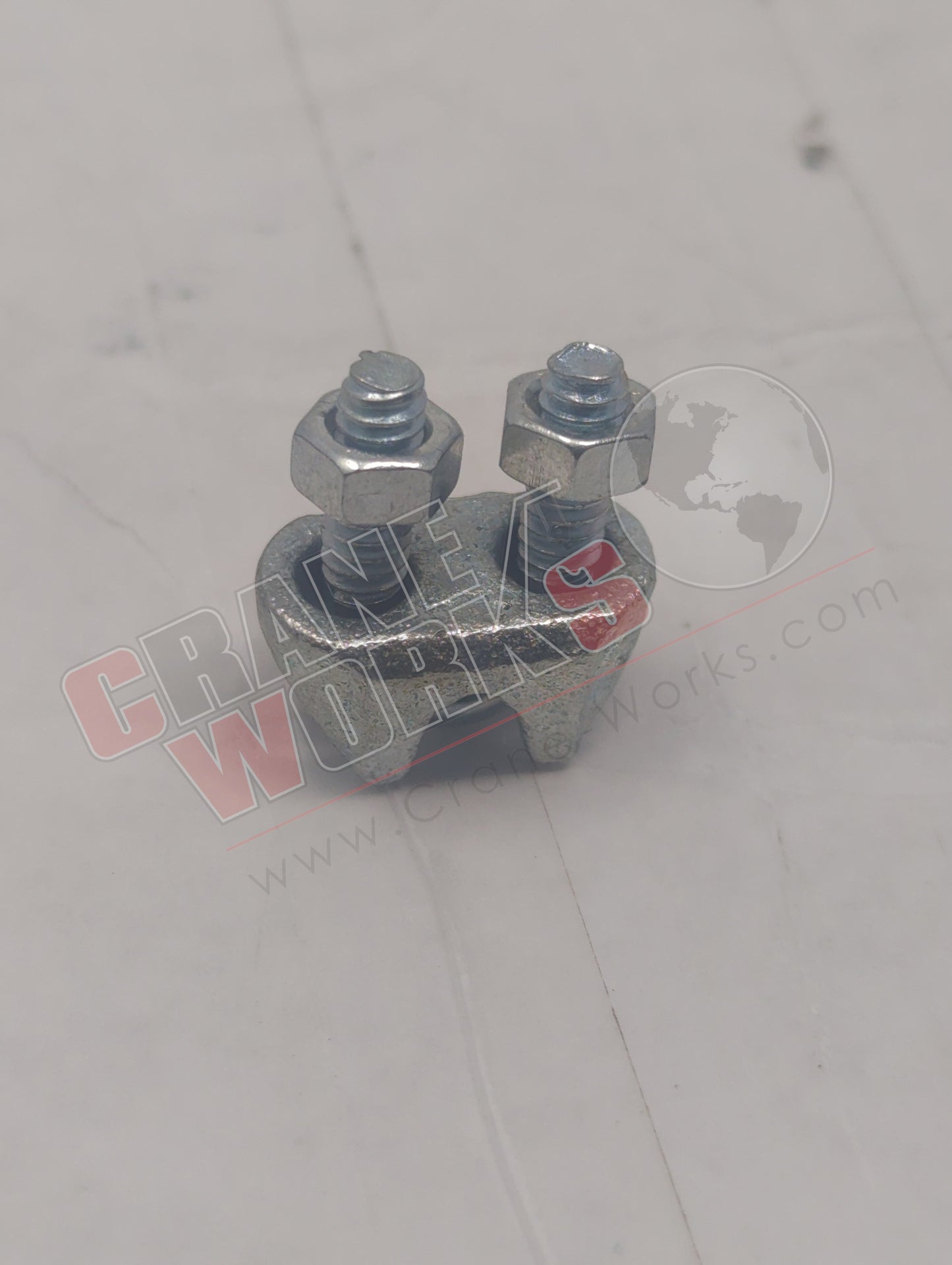 '-32665-2 | New Wire Rope Clip 1/8" Malleable Galv (3700)