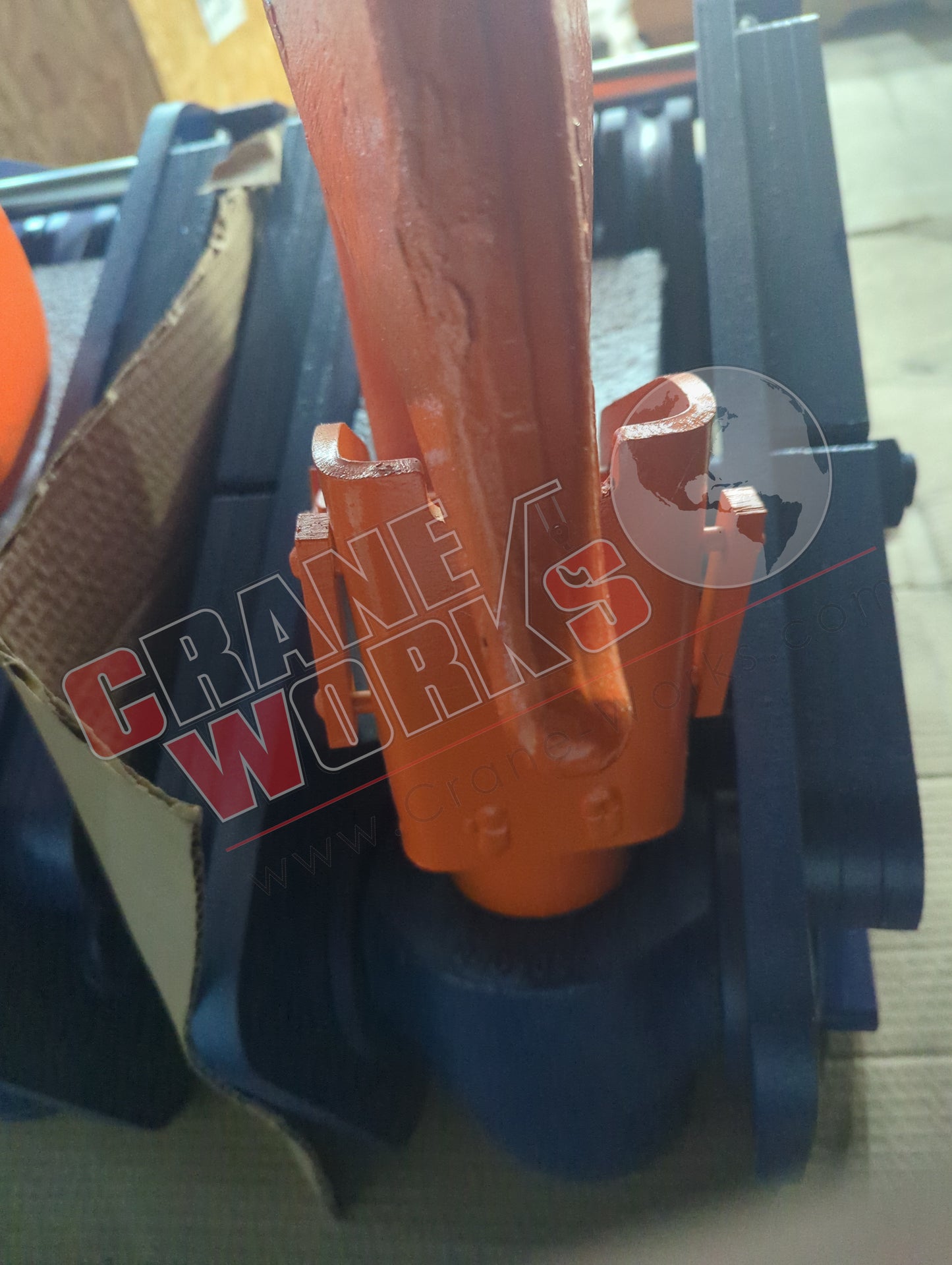 383EME35T12M | New 35 Ton 3 Sheave Block 5/8 Rope