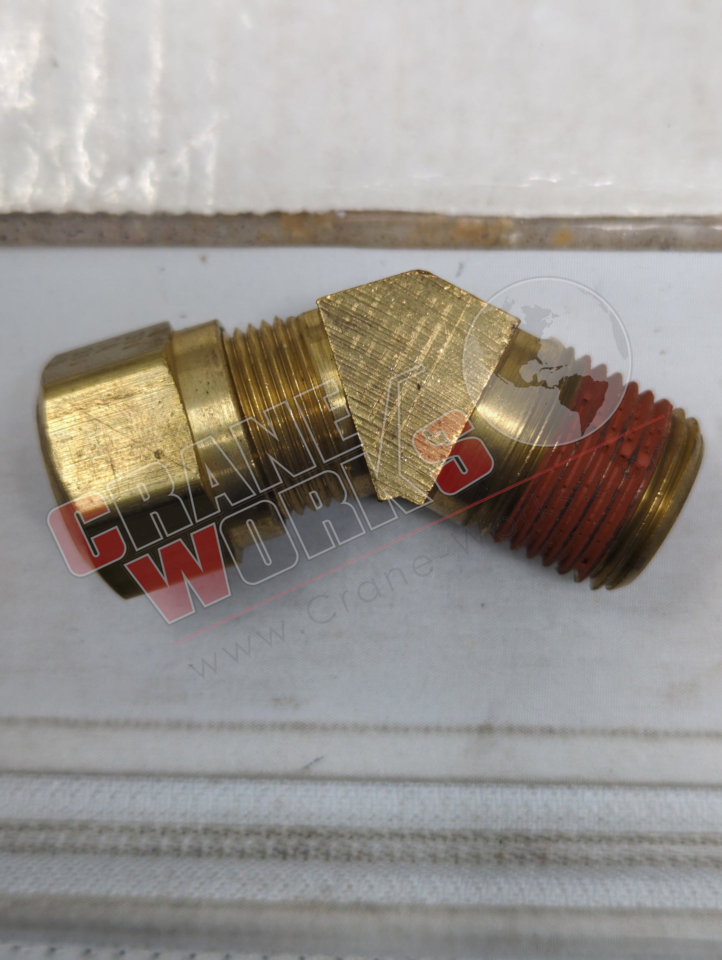 279NTA-10-08 | New -10 Compress X -8 Pipe 45 Deg