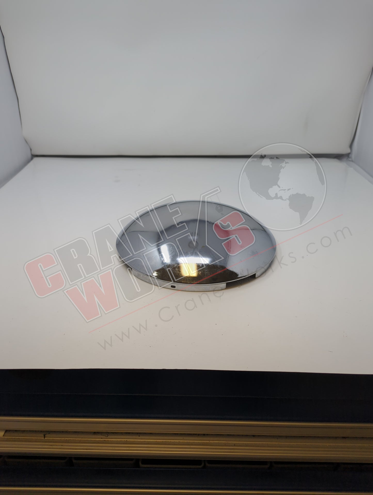 MW1209BK | New Chrome Hub Cap, 4 Notch