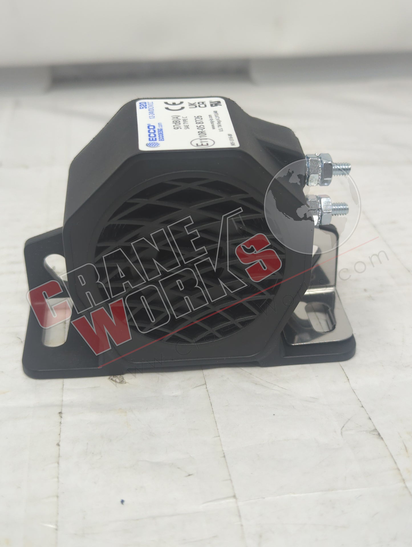 520 | New Ecco Backup Alarm 12/24V  97Db