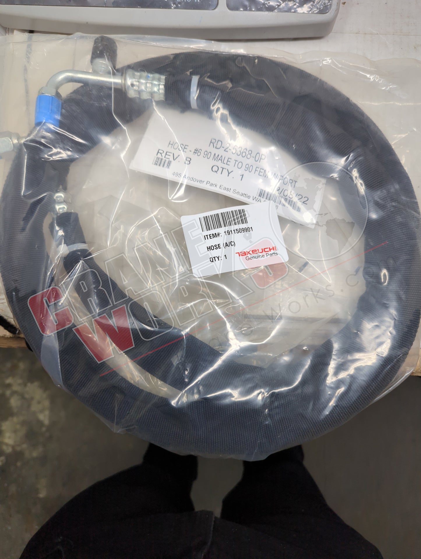 1911509901 | New A/C Hose