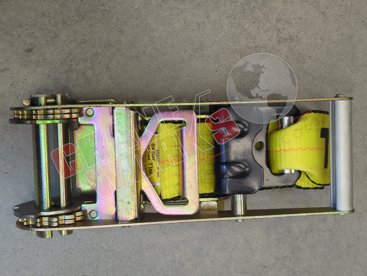 48987-21 | New 3" Ratcheting Strap