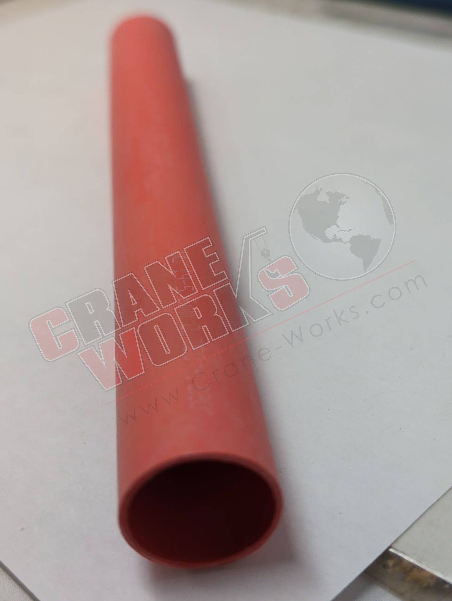 '-23551-1 | New H S Tubing Hvy Wall 6-1Ga 8" Red (44591)